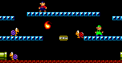Picture of old Mario game